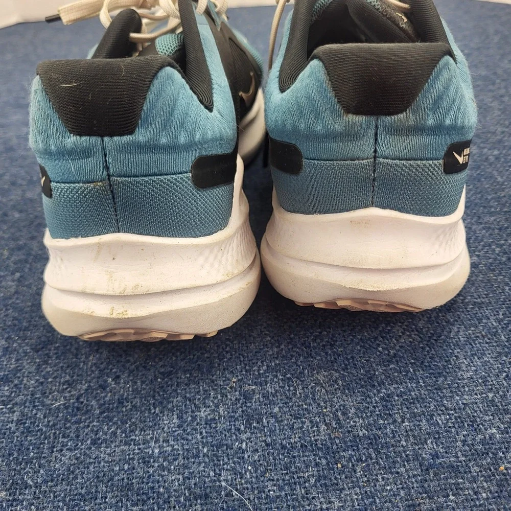 Nike Quest 5 Women Running Shoes Teal Black White Size 7 Activewear Athletic